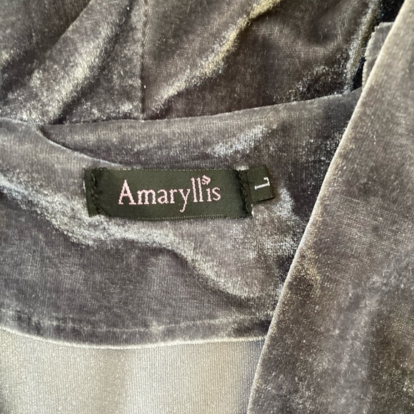 Beautiful and washable velvet fun oversized blazer. So cute!! Amayrillus size L - Picture 2 of 5